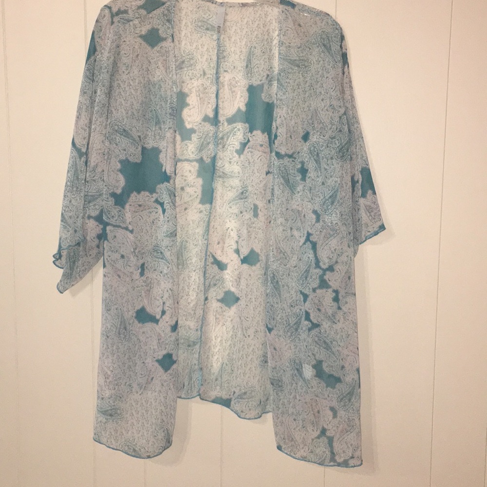 Sheer tunic
